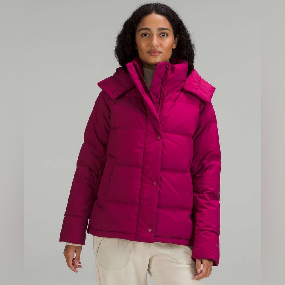 lululemon athletica Women's Puffer Jacket - Magenta